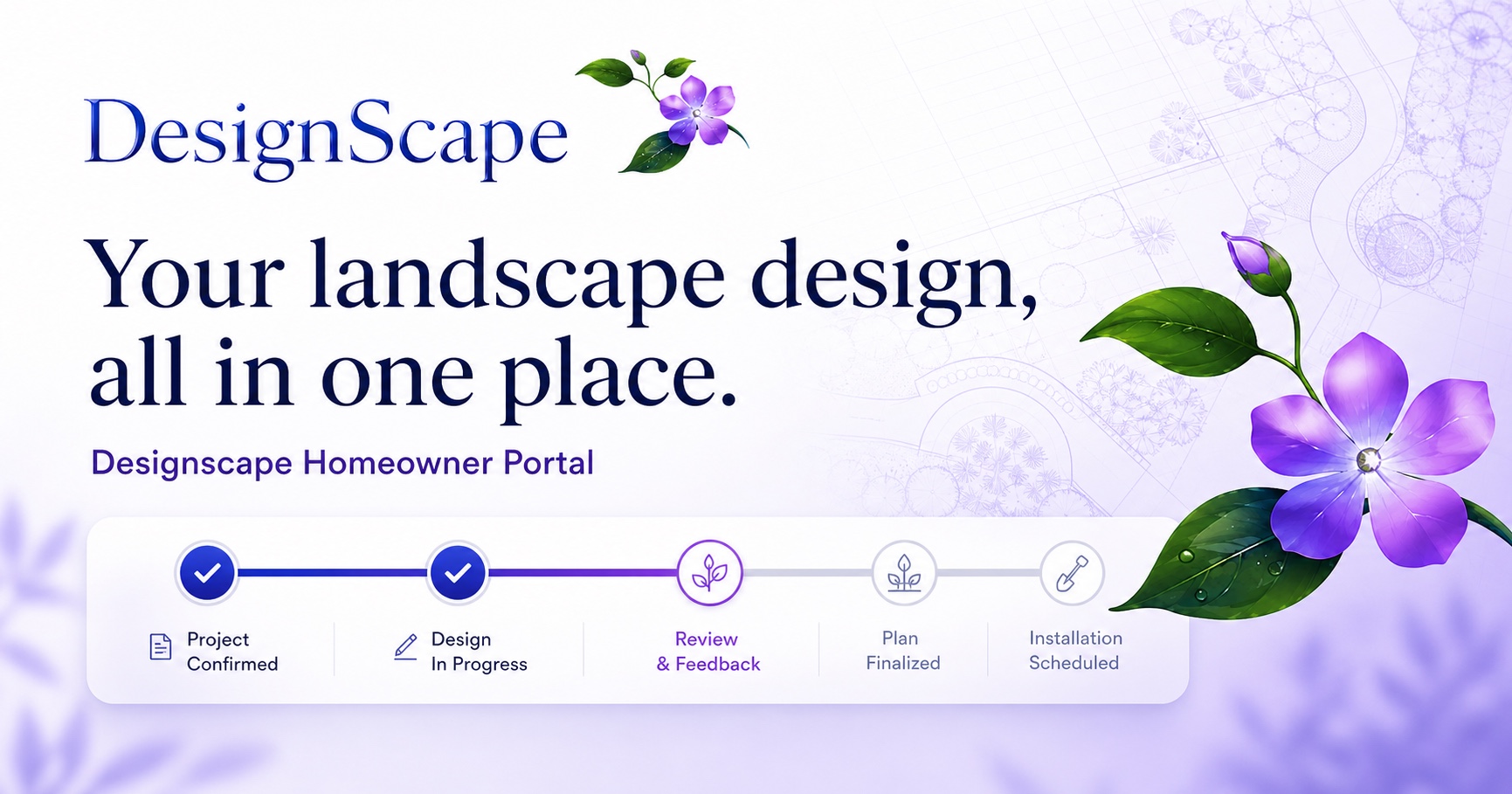 Designscape homeowner portal project journey